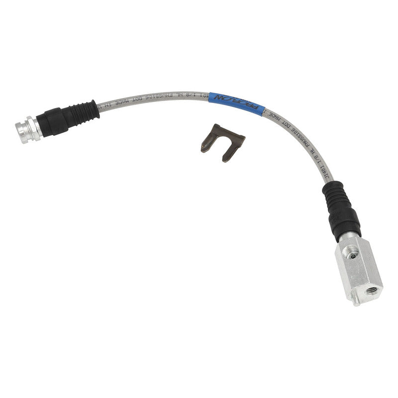 PFE Brake Hose, Stainless Steel Braided PTFE Hose, For Holden, VB VL, UC Torana, Gemini, Rear, Each - PFE-BH1224SS PFE-BH1224SS