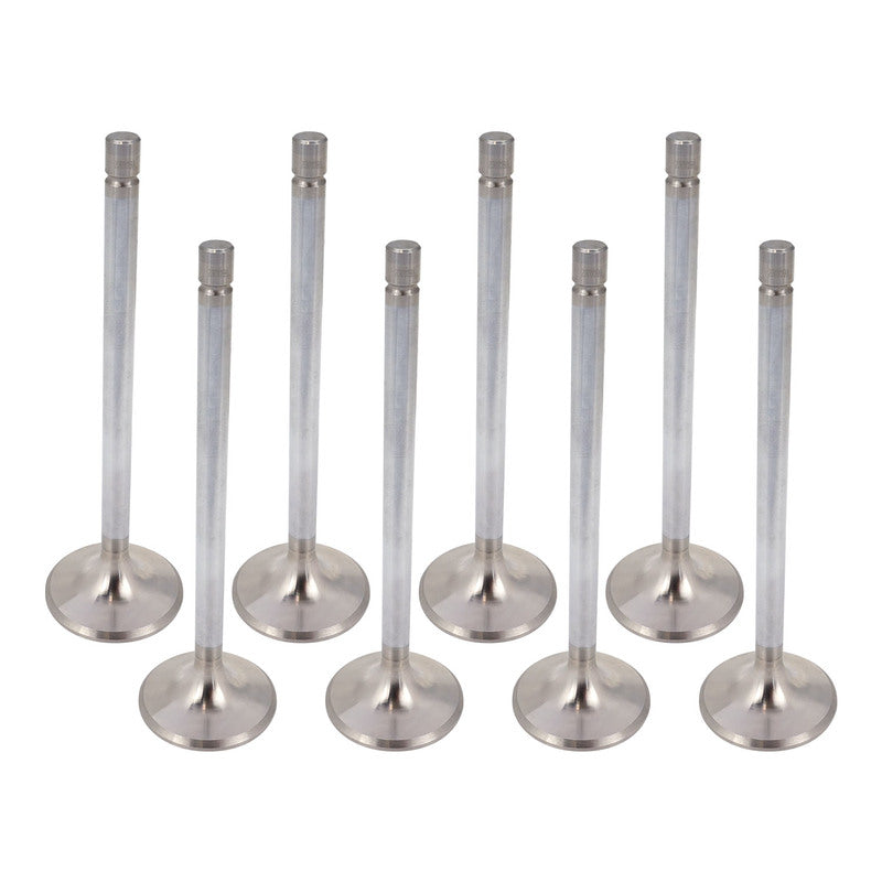 Proflow Maxflow Valves, Holden SuperMax Heads, Exhaust, Stainless Steel, 1.600 in. Diameter, 8mm Stem, 5.400 in. Length, Set of 8 - PFE-CHV160-HOL PFE-CHV160-HOL