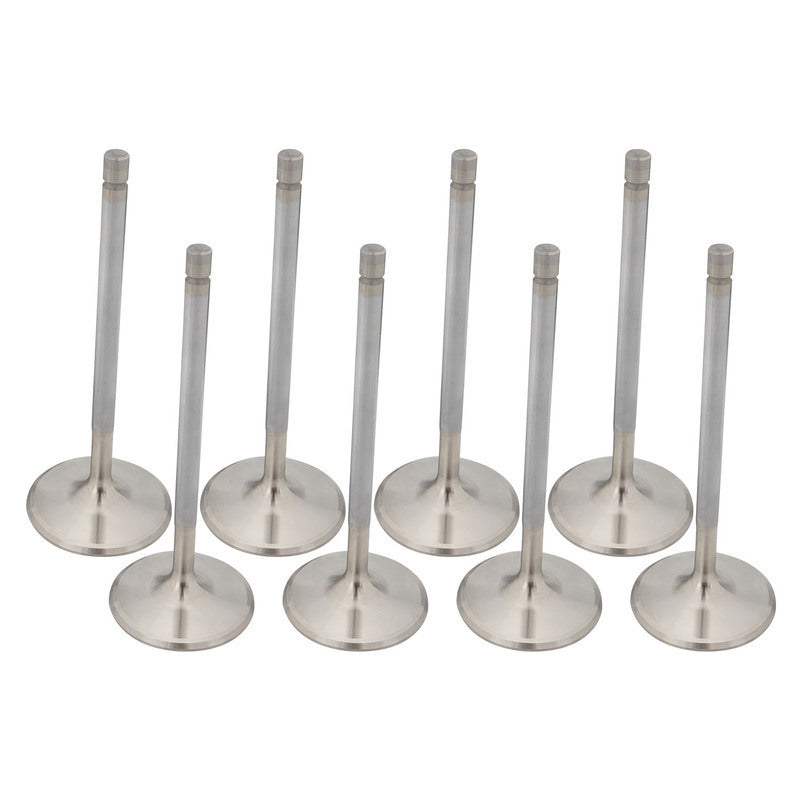Proflow Maxflow Valves, Holden SuperMax Heads, Intake, Stainless Steel, 2.080 in. Diameter, 8mm Stem, 5.400 in. Length, Set of 8 - PFE-CHV208-HOL PFE-CHV208-HOL