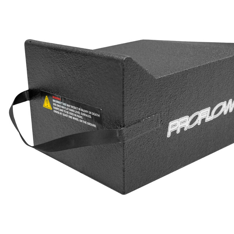 Proflow Pro Ramp, Trailer Ramps, 1-piece, 56in. Long 10.8 Degree, 8 in. Tall, Pair - PFE-PRP-RR-56