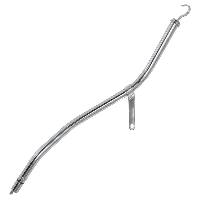Proflow Transmission Dipstick, Steel, Chrome, TH400, Each - PFE-R4995 PFE-R4995