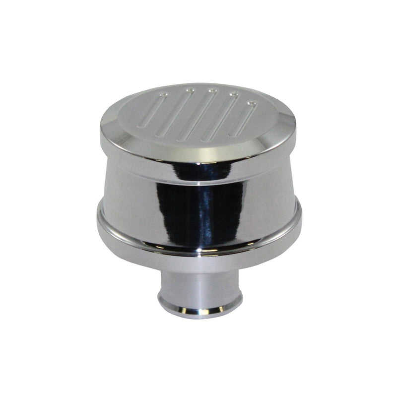 Proflow Breather Cap, Push-In Ball-Milled ,Polished Aluminum - PFE-R8498 PFE-R8498
