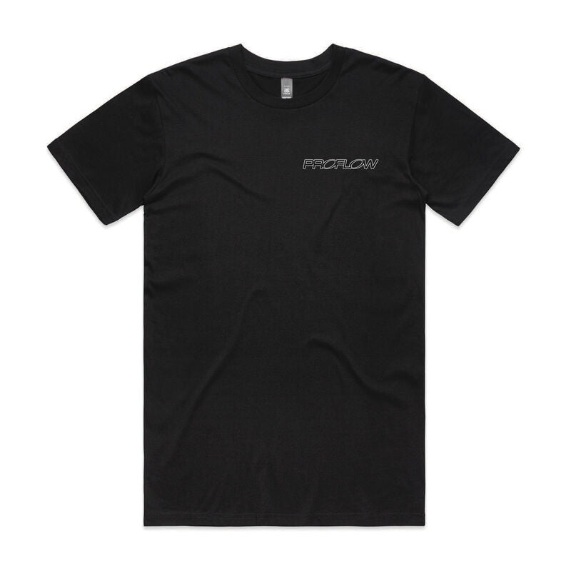 Proflow Logo T-Shirt, Cotton, Black, Youth - PFE-TSHIRT-Y
