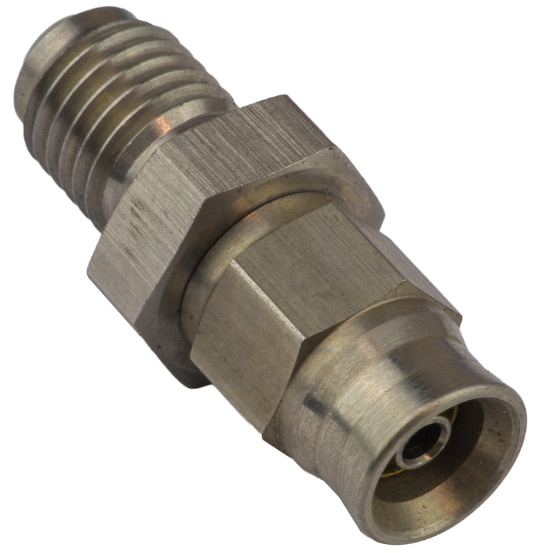 Proflow Stainless Steel Male Hose End 7/16 x 20 To -04AN PTFE Hose - PFE223-04 PFE223-04