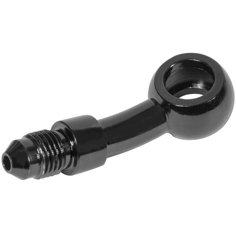 Proflow Black -03AN To 20 Degree Banjo Brake Hose End 10mm / 3/8in. - PFE312-03BK PFE312-03BK