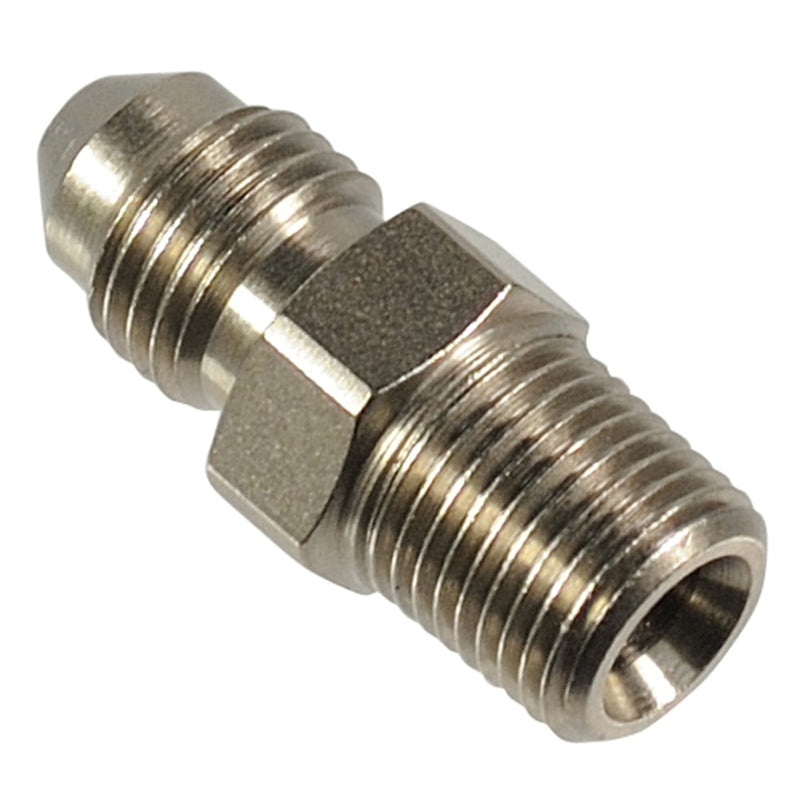 Proflow Stainless Steel Adaptor Male -04AN To 1/4in. NPT - PFE380-04-04 PFE380-04-04