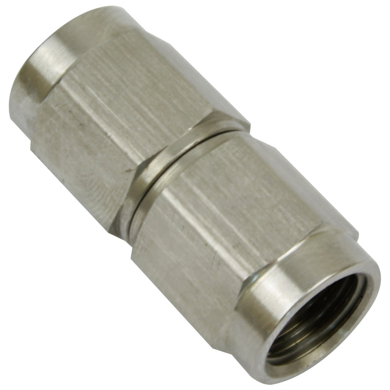 Proflow Stainless Steel Female Flare Swivel Straight - 06 AN - PFE384-06 PFE384-06