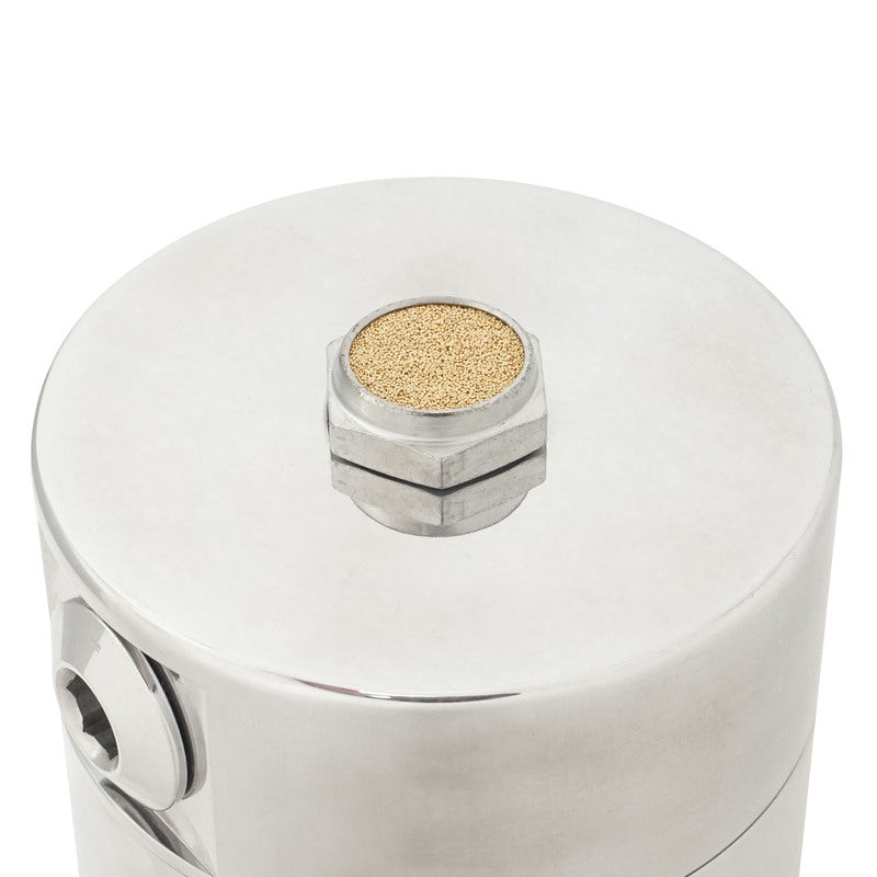 Proflow Diff Housing Breather / Vent, Universal Tank Breather, Sintered Bronze, -06AN 9/16-18unf - PFE464-02