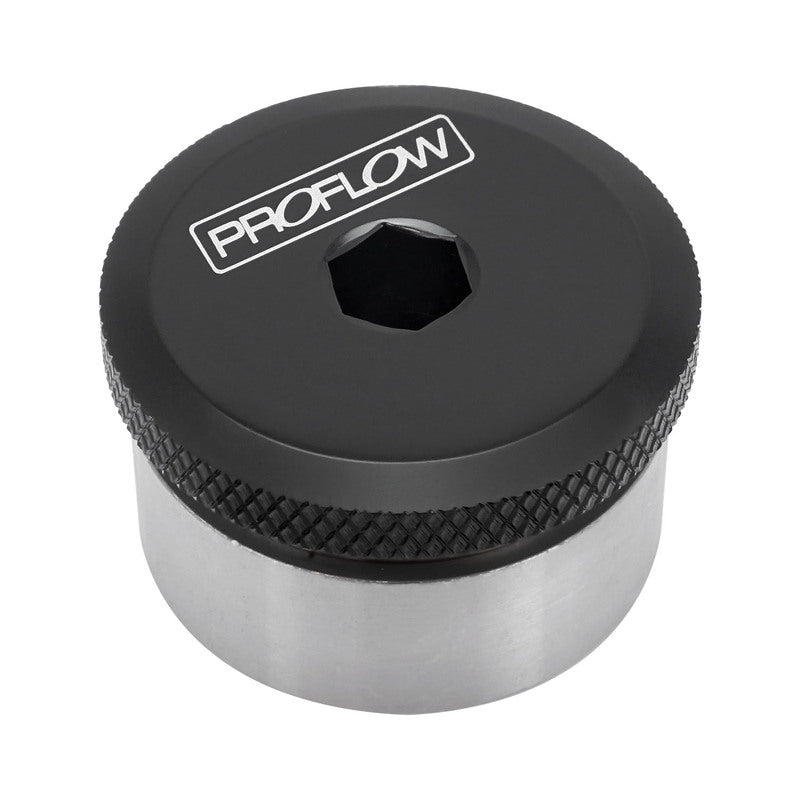 Proflow Oil Filler Cap, Weld-On, Steel Bung with Aluminium Cap, For Differentials, Oil Tanks, 1.50'', Each - PFE465-20 PFE465-20