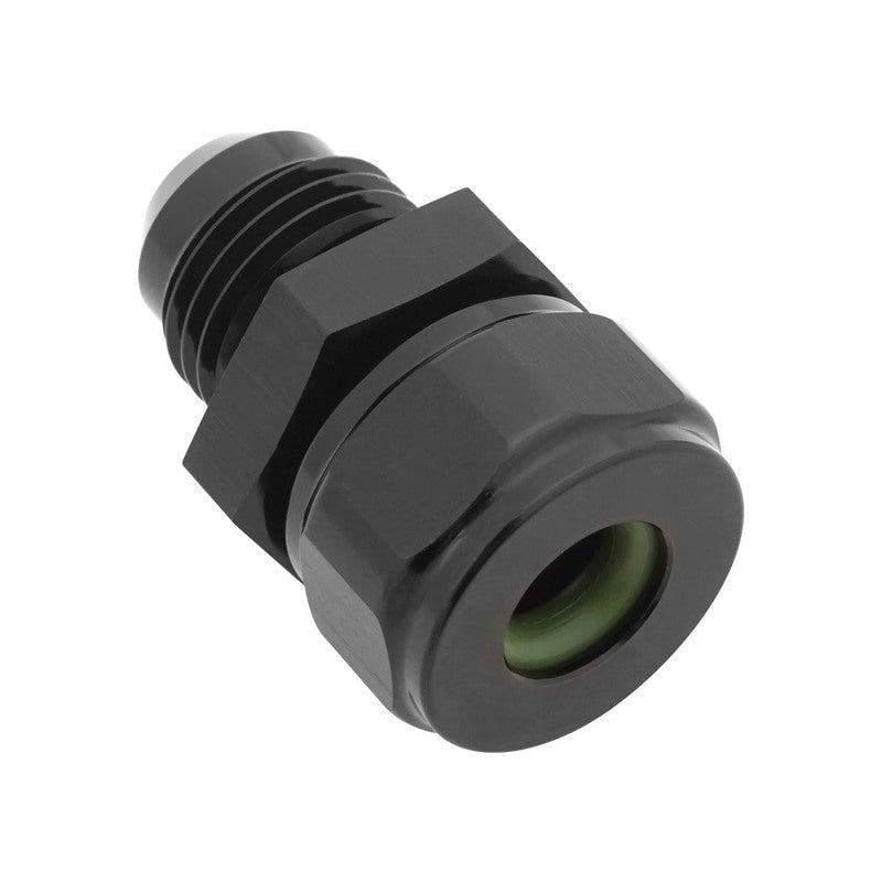 Proflow Barb End Adaptor, Suit 5/16'' Barb to AN6 Male, Black, Each - PFE631-05-06 PFE631-05-06