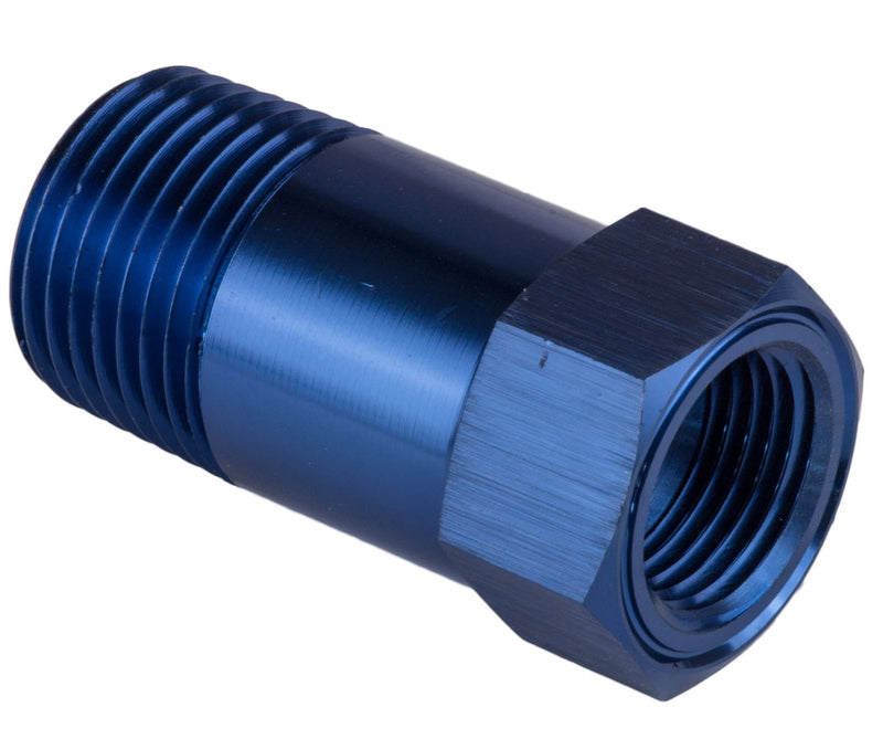 Proflow Fitting, Aluminium Temperature Adaptor 3/8in. NPT To 5/8in. - 18 Female - PFE660-06 PFE660-06