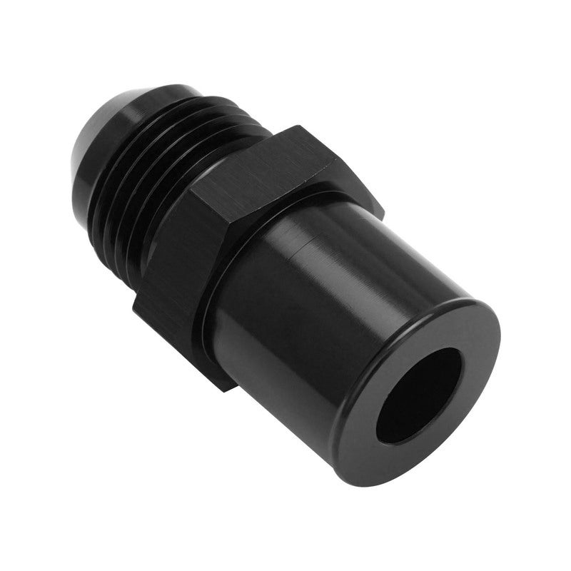 Proflow Valve Cover Breather Adaptor, For Ford Falcon Barra XR6, BA-FG 6 Cyl, Rear AN8, Black - PFE666 PFE666