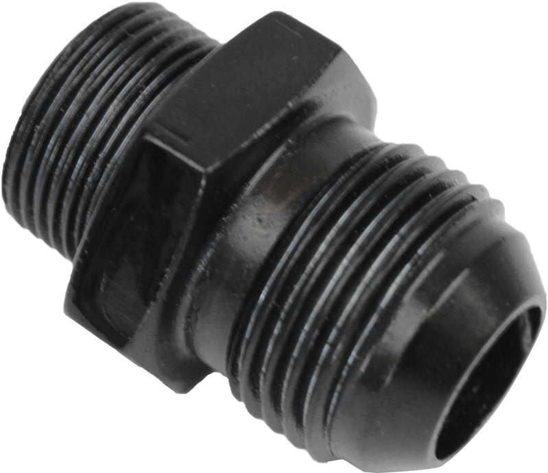 Proflow Valve Cover Breather Adaptor Hose End To -10AN, Black, For Holden Commodore VL, For Nissan RB - PFE669-10 PFE669-10