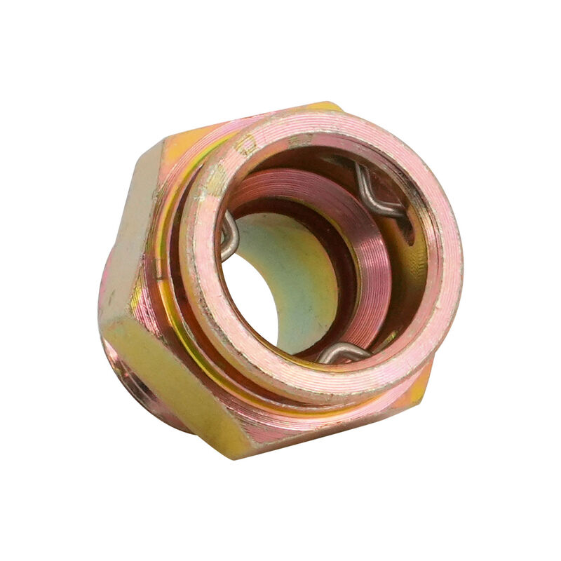 Proflow Transmission Cooler Fitting Adaptor, Suit VE/VF Radiator Ports, 5/8"-18 Male Inverted Flare To 3/8" Quick Connect, Steel, Pair - PFE674-2021