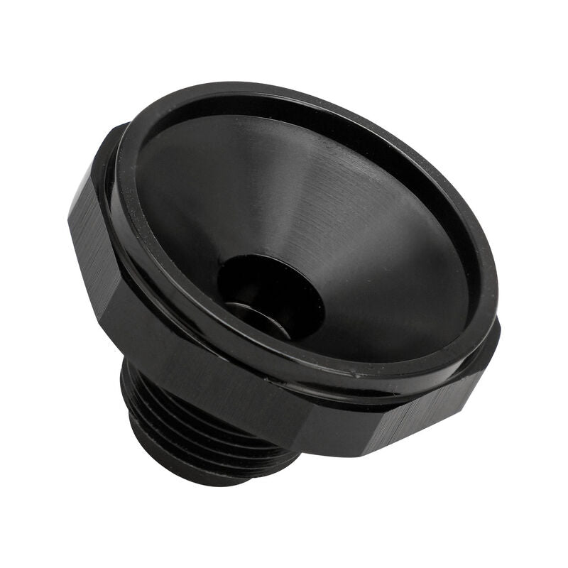 Proflow Fitting Power Valve Plug 26-36, Suit Holley Carb, Billet, Black Anodised, with Washer, Each - PFE700-05BK