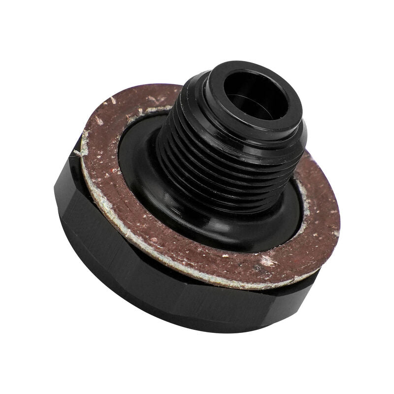 Proflow Fitting Power Valve Plug 26-36, Suit Holley Carb, Billet, Black Anodised, with Washer, Each - PFE700-05BK PFE700-05BK