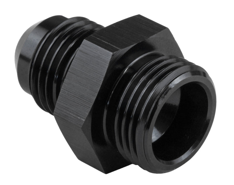 Proflow Fitting, Inlet Fuel Straight Adaptor Male -06AN To 5/8in. x 20, Black - PFE706-06BK PFE706-06BK