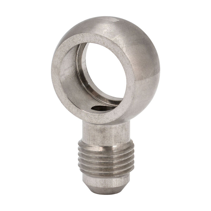 Proflow Fitting Banjo to Hose End, 11/16" (18mm) Hole To AN6 Male, Stainless Steel, Each - PFE716-08SS PFE716-08SS