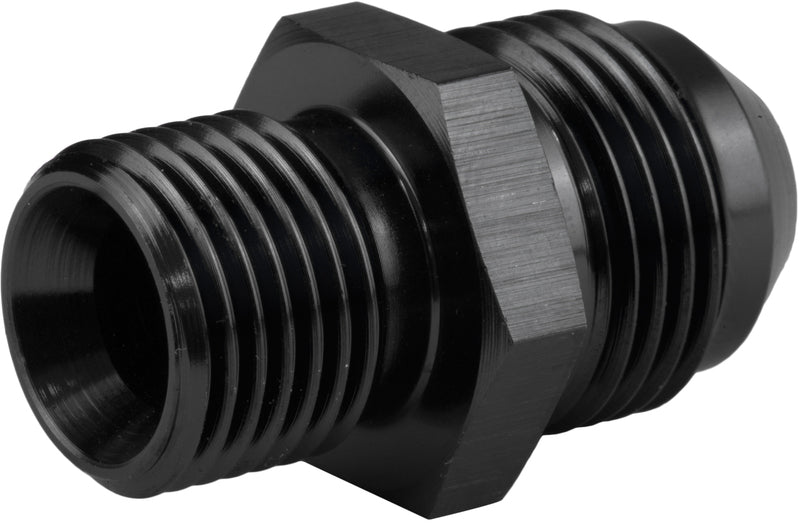 Proflow Fitting Adaptor Male M16 x 1.50mm To Fitting Adaptor Male -12AN, Black - PFE733-12BK PFE733-12BK