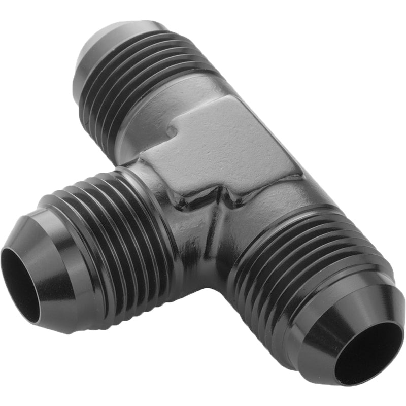 Proflow Male Flare Union Adaptor -10AN Flare Tee, Black - PFE824-10BK PFE824-10BK