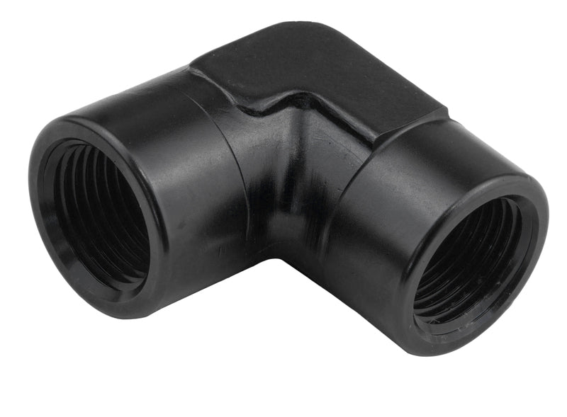 Proflow 90 Degree Coupler Female - Female Elbow 3/8in. NPT, Black - PFE913-06BK PFE913-06BK