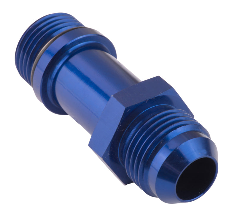 Proflow Male Extension Adaptor -10AN To Male-10AN O-Ring Thread, Blue - PFE953-10 PFE953-10