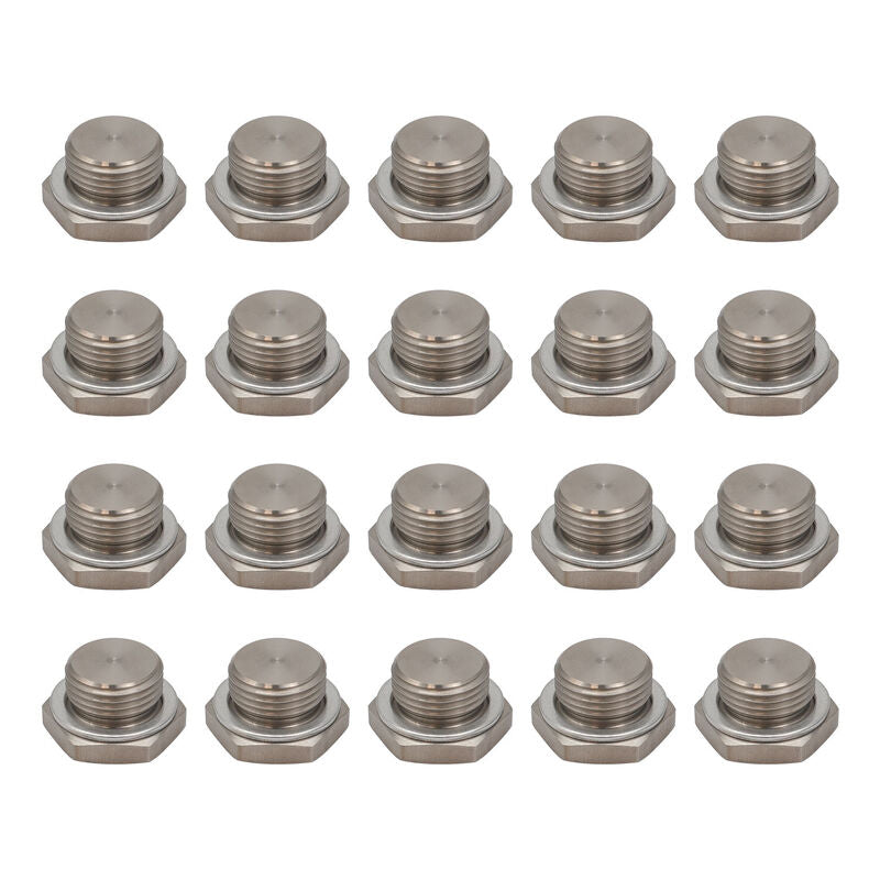 Proflow Fitting Oxy Sensor Bung Stainless Steel M18x1.5, Bulk Pack 20pc - PFE992-20 PFE992-20