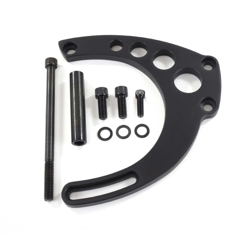 Proflow Alternator Bracket Kit, For Chevrolet BB Long Pump, Mid Mount, Aluminium , Black, Kit - PFEABBC9133BK PFEABBC9133BK
