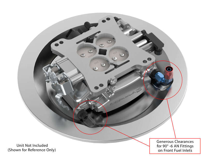 Proflow Air Filter Stamped Steel Base Chrome, 14in. Suit Holley EFI Sniper , Each - PFEAF-58350-SN
