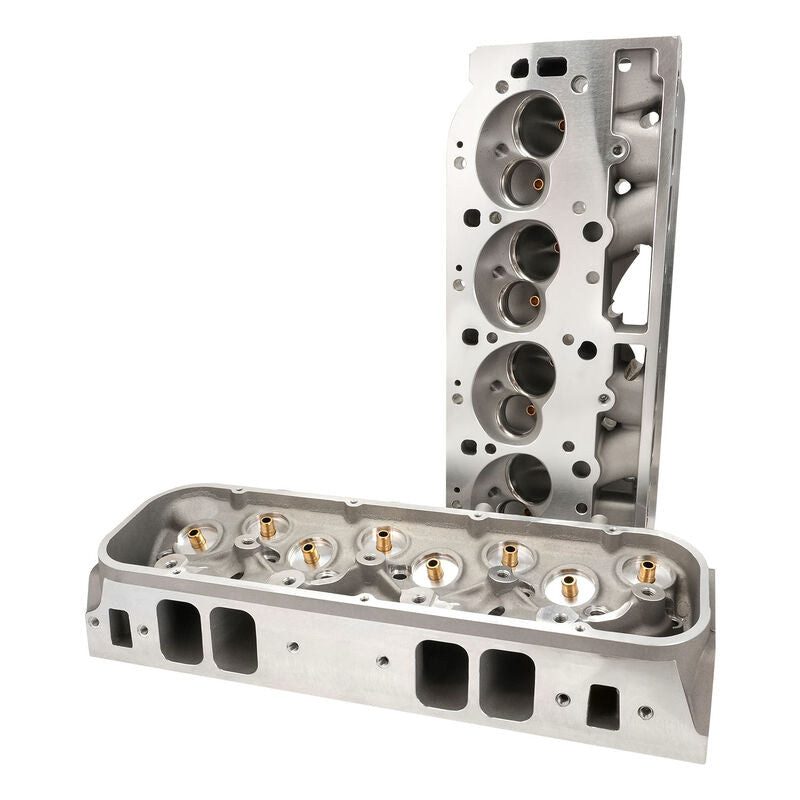 Proflow Cylinder Heads, SuperMax 360, Aluminium, Bare 120cc Chamber, Straight Plug, 360cc Intake Runner, BB Chevrolet, Pair - PFEAHBB360121-BARE PFEAHBB360121-BARE