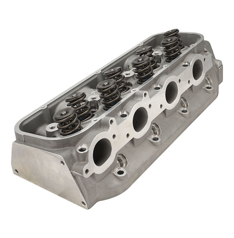 Proflow Cylinder Heads, SuperMax 360 , Aluminium, Assembled 120cc Chamber, Straight Plug, 360cc Intake Runner, BB Chevrolet, Pair - PFEAHBB360121
