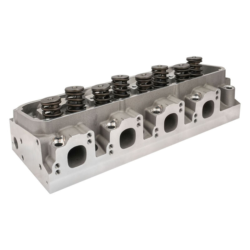 Proflow Cylinder Heads SuperMax 225, Assembled, Aluminum, SB Ford 302-351 Cleveland 3V 60cc Chamber, 225cc Intake Runner, 630HP, Pair - PFEAHF22560-3V