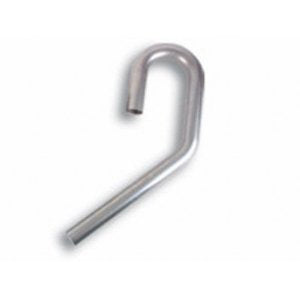Proflow Exhaust Tubing, U-J Mandrel Bend, 3.00 in. Diameter, 45/180 Degrees, Aluminium 5.0 in. Bend Radius - PFEAL-UJ300180 PFEAL-UJ300180