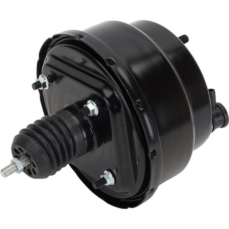 Proflow Power Brake Booster Universal 8in. Dual Diaphragm, Black - PFEBB8531BK