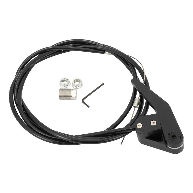 Proflow Universal Bear Jaw Door Latch Release , Black Handle with Cable Kit - PFEBJ-5BK PFEBJ-5BK