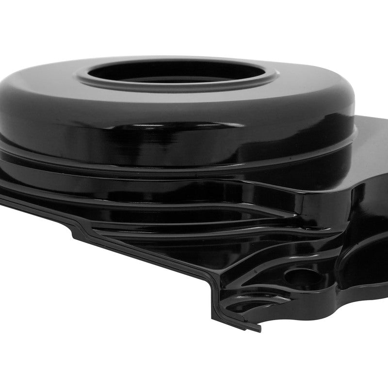 Proflow Timing Cover, 2-Piece, For Holden/Chevrolet LS1/LS2/LS3 Engines, Billet Aluminium, Black Anodised - PFECTCLSBK