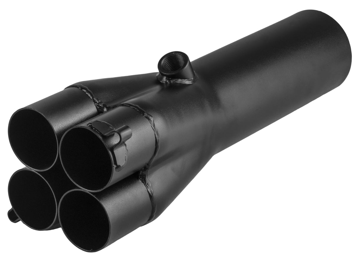 Proflow Exhaust Collector Slip On Steel Header 12in. x 1-7/8in. Primary To 3-1/2in. - PFEEC14743 PFEEC14743