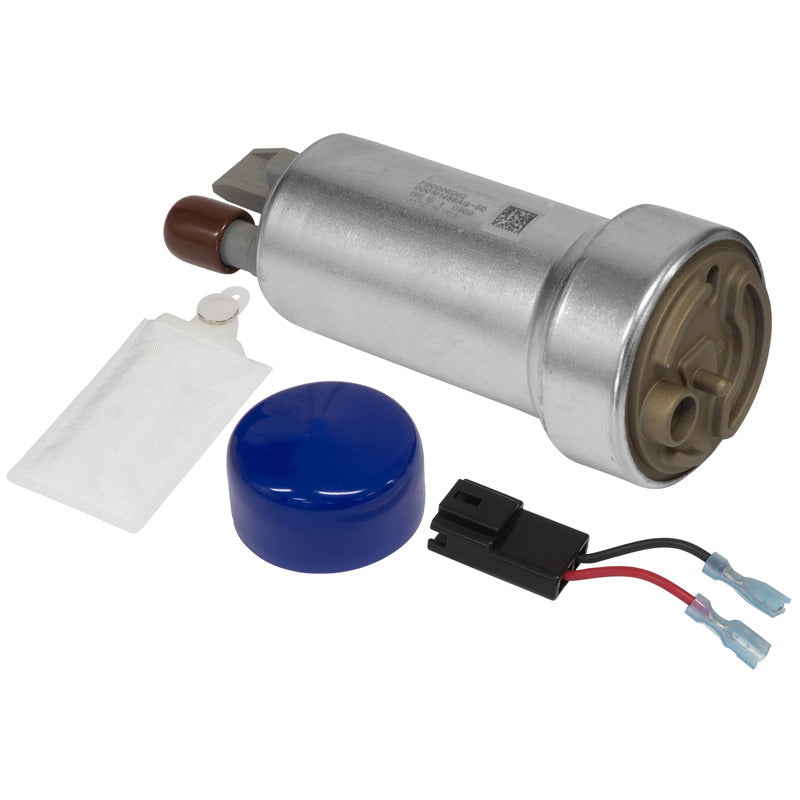 Proflow Surge Tank Kit With Dual Walbro Hellcat 525 Fuel Pumps, EFI, 2.5L, Billet Aluminium, Black Anodised - PFEFCA020BK-WAL2