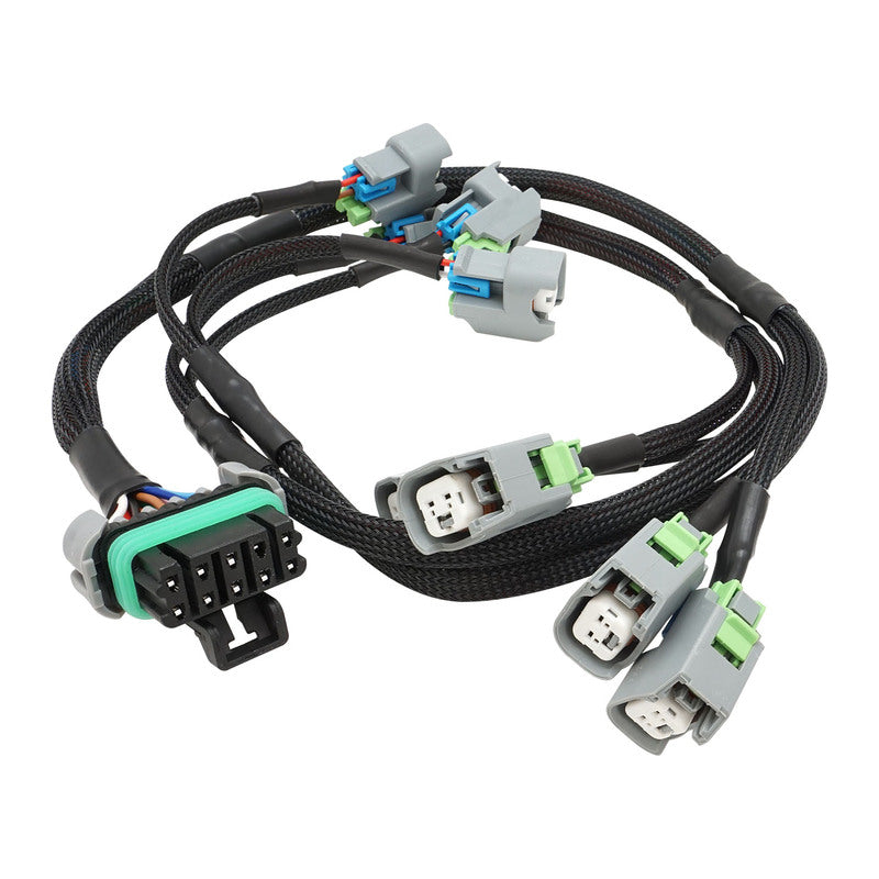 Proflow Fuel Injector Wiring Harness, Suit GM LSX EV6 Injectors, w/Braided PET Sleeve, Kit - PFEFI-81045 PFEFI-81045