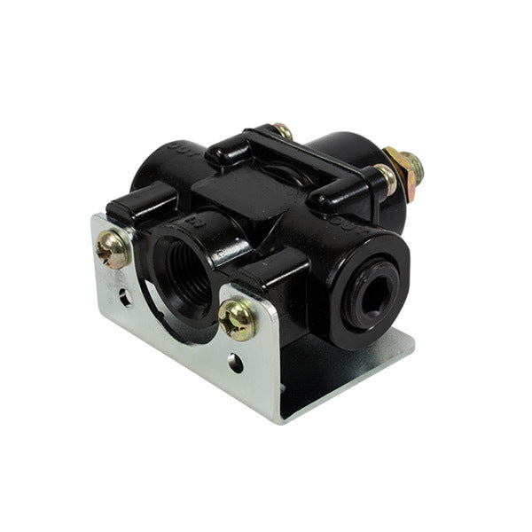 Proflow Fuel Pressure Regulator, Black Aluminium, 4.5-9 PSI, Universal, Each - PFEFS12803