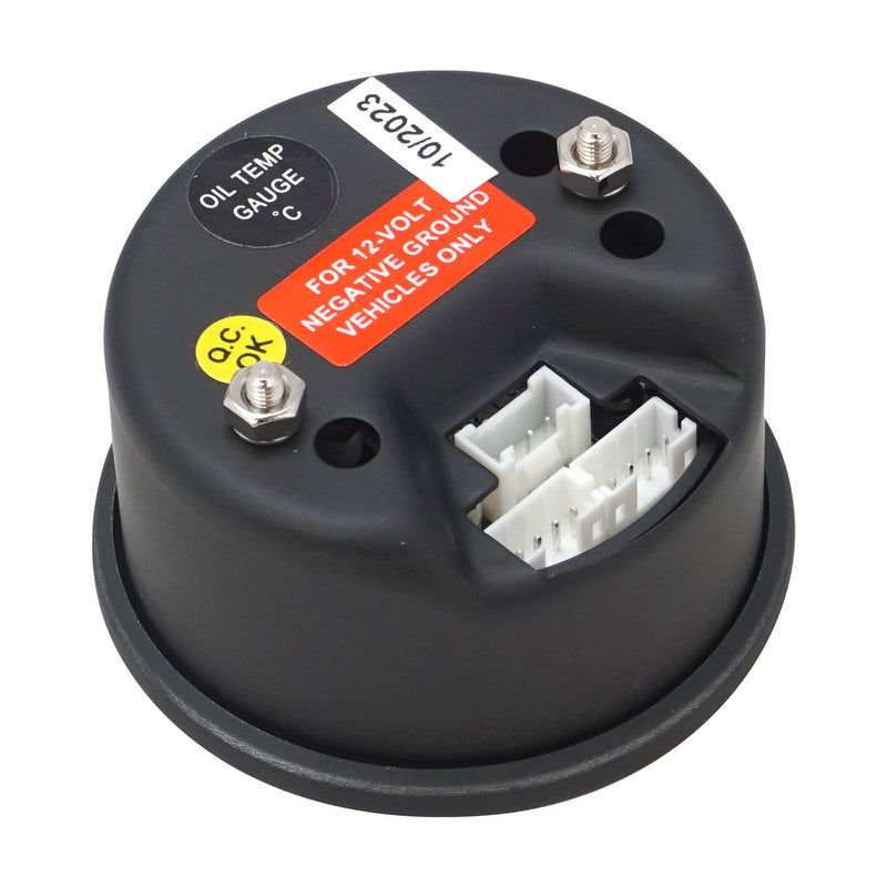 Proflow Pro Series Digital, Electrical Oil Temperature Gauge, 52mm, 20-150 C, w/Sensor, LED Backlight - PFEGA-1004