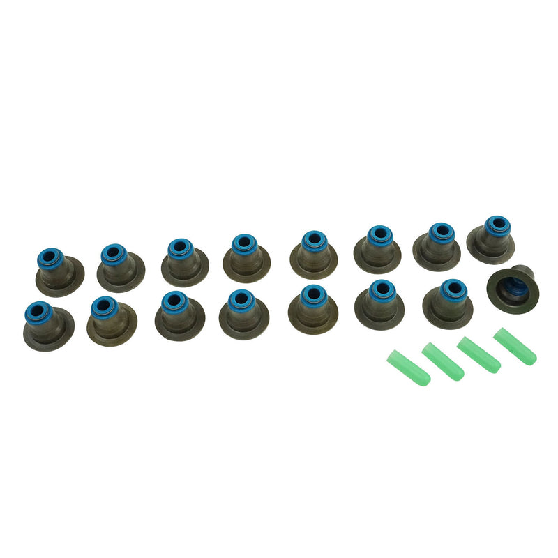Proflow Valve Stem Seals, OEM Hat Type, Intake and Exhaust, Suit LS1/LS2/LS3, 0.500" Guide, 8mm Stem, Set of 16 - PFEGK018 PFEGK018