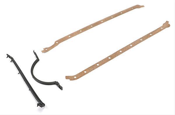 Proflow Oil Pan Gasket Set, Cork/Rubber, 2-Piece, BB Chevrolet, Mark IV , 427, 454, Set - PFEGK6151 PFEGK6151