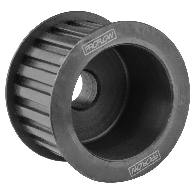 Proflow Alternator Pulley, Gilmer, 17mm Bore, 70mm OD, Billet Aluminium, Black, Bolt-On, Ford, Holden, Chev - PFEGK7170BK PFEGK7170BK