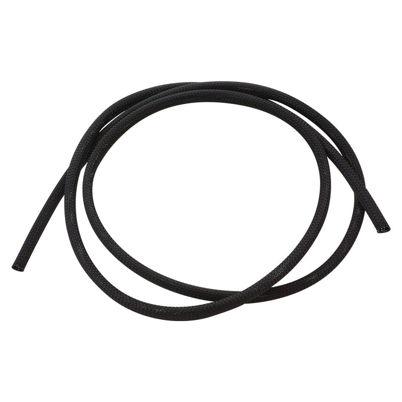 Proflow PET Flexible Sleeve, flame-retardant woven Black, 6 ft x 14mm ID - PFEHS-PET-14 PFEHS-PET-14