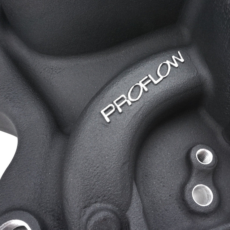 Proflow Intake Manifold, AirDual , Aluminium, Black Square bore SB For Ford 289, 302 - PFEM2121-BK