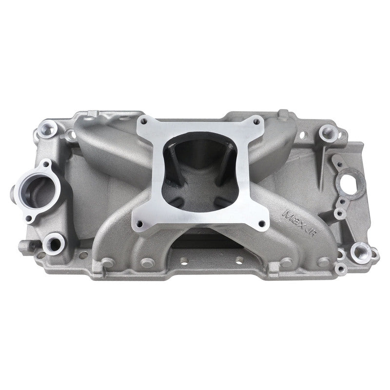 Proflow Intake Manifold, MaxJr. Single Plane, Aluminium, Oval Port, For Chevrolet, Big Block, Each - PFEM2902
