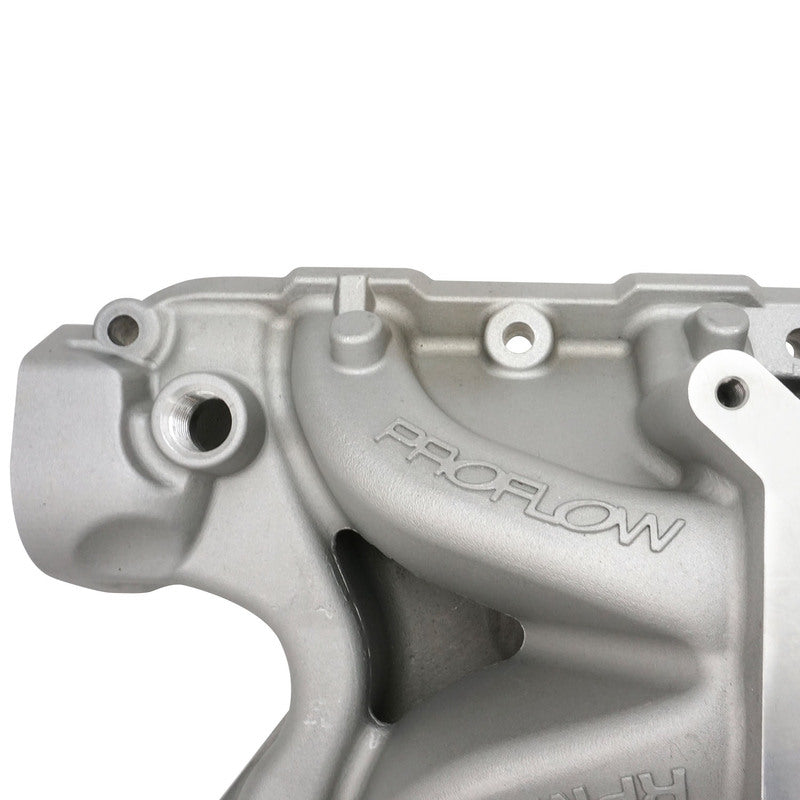 Proflow Intake Manifold, "COSMETIC Blemish" Max Jr, Single Plane, Aluminium, Natural, Square Bore, SB For Ford, 289, 302W - PFEM2921-COSM