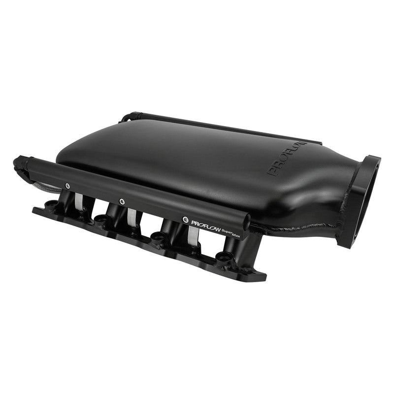 Proflow SuperMax Plus EFI Intake Manifold Kit, Gen 2, For Holden Commodore LS3/L92, Fabricated Black, Low-Profile, w/Fuel Rails, 102mm Bore - PFEM68001