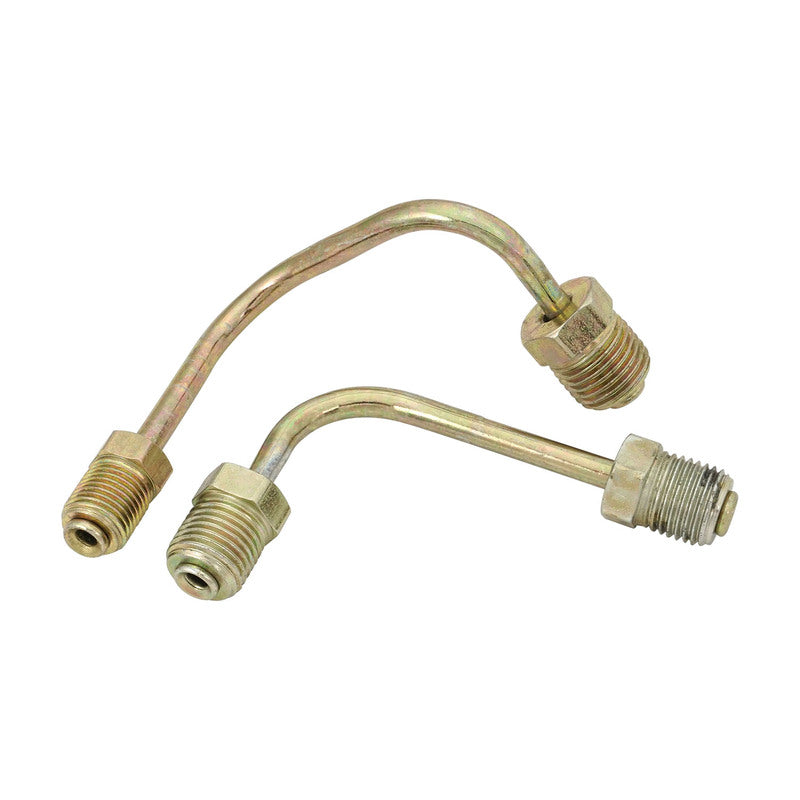 Proflow Brake Line Kit, Master Cylinder to Proportioning Valve, 1/2in. to 1/2in. - 7/16in. to 9/16in. Chrome, Pair - PFEMC003CH PFEMC003CH
